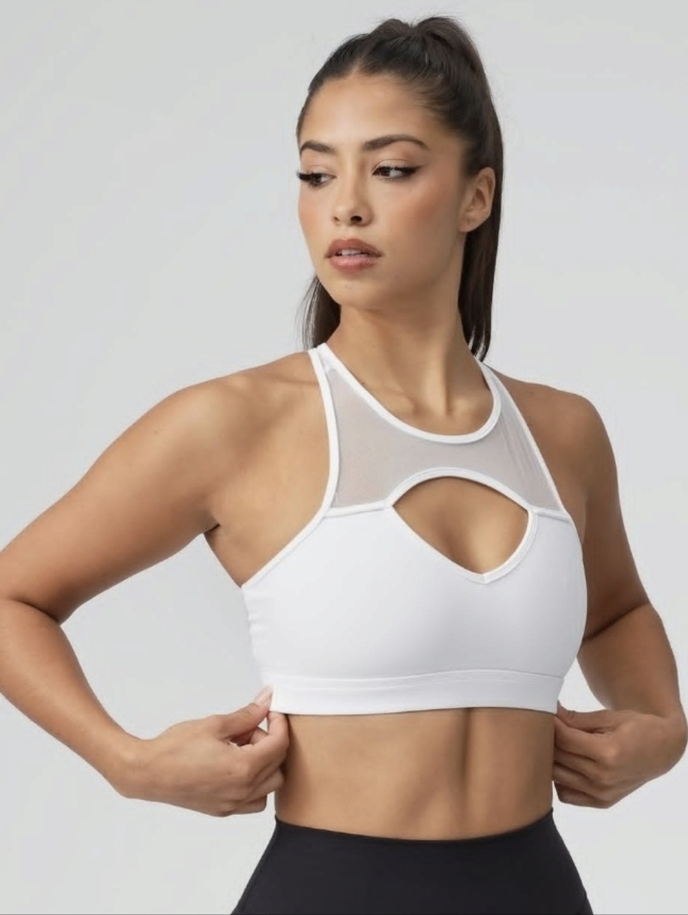 Buffbunny Black Ambrosia Sports Bra, SIze XXL, EUC